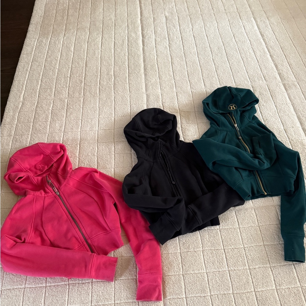 Pink, Black, and Green Hoodies (Final $)